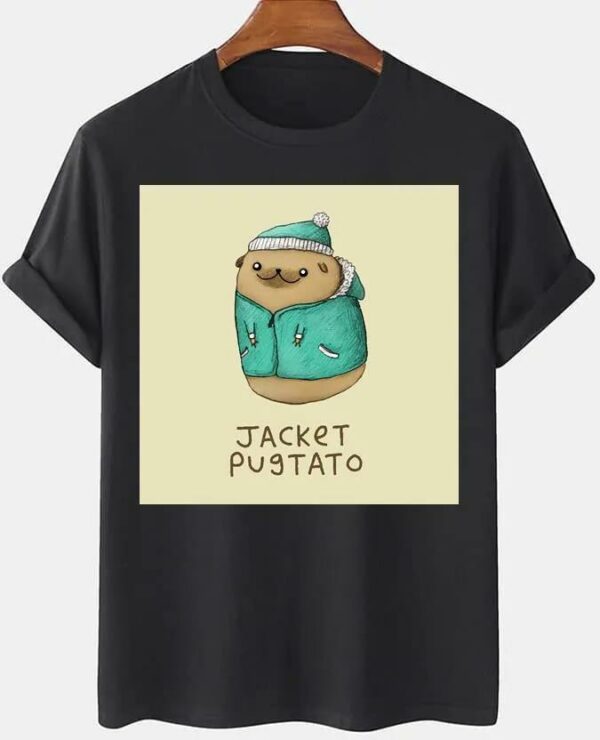 Jacket Pugtato T-Shirt Cute Spud Potato