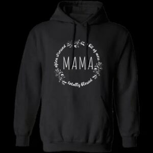Often Stressed A Bit of A Mess But Totally Blessed Mama Shirt 4