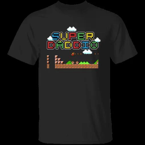 Super Daddio Gamer Dad Funny Unisex T-Shirt